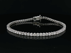 9K WG Natural 4.00ct