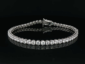 18K WG Lab Grown 7.00ct