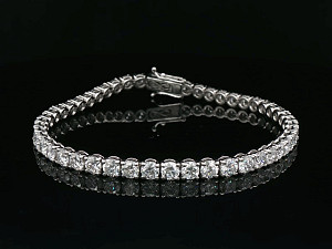 9K WG Natural 8.00ct