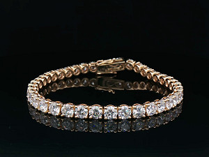 9K YG Lab Grown 13.00ct
