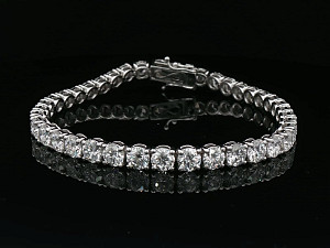 18K WG Lab Grown 13.00ct