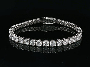 18K WG Natural 12.00ct