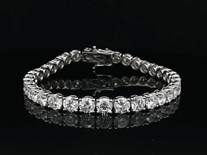 18K WG Lab Grown 19.00ct