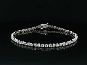 18K WG Lab Grown 2.00ct