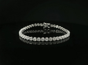 18K WG Lab Grown 6.00ct