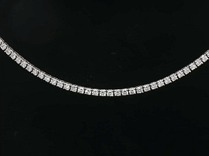 18K WG Lab Grown 7.00ct