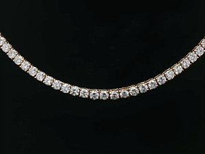 18K YG Lab Grown 25.00ct