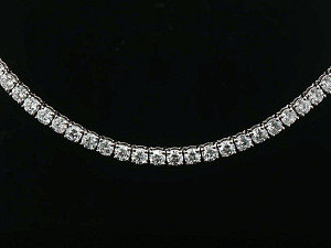 18K WG Lab Grown 27.00ct