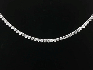 9K WG Lab Grown 8.00ct