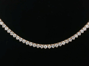 18K YG Lab Grown 12.00ct