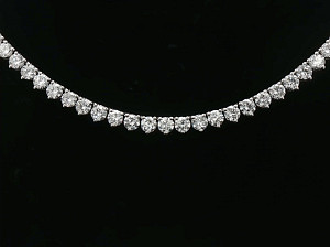 18K WG Lab Grown 19.00ct