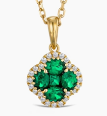 Emerald pendant