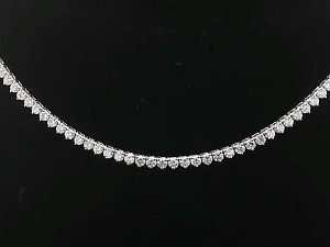 18K WG Natural 7.00ct