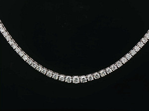 9K WG Lab Grown 8.00ct