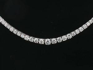 18K WG Lab Grown 11.00ct