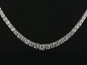 9K WG Lab Grown 14.00ct