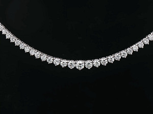 9K WG Lab Grown 8.00ct
