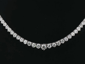 9K WG Lab Grown 15.00ct
