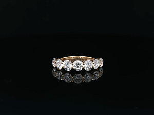 18K YG Lab Grown 2-2.99ct