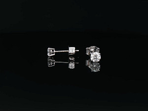 18K WG Lab Grown 0.50ct