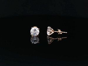 18K YG Lab Grown 4.00ct