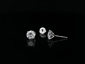 9K WG Lab Grown 2-2.99ct