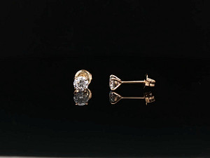 9K YG Lab Grown 0.80ct