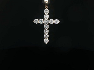 18K YG Lab Grown 2-2.99ct