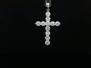 18K WG Lab Grown 2-2.99ct