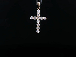 18K YG Lab Grown 0.90ct