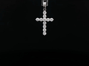 18K WG Lab Grown 0.70ct