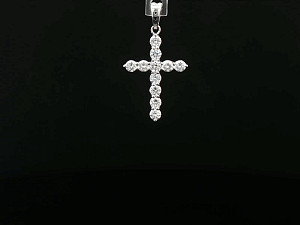 18K WG Lab Grown 0.60ct