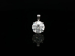 9K WG Lab Grown 4.00ct