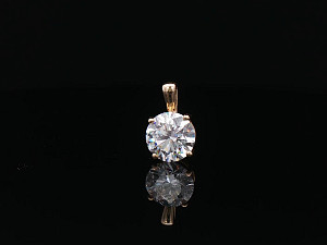 9K YG Lab Grown 4.00ct