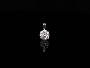 9K WG Lab Grown 1-1.99ct