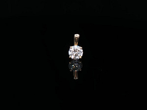 18K YG Lab Grown 0.90ct