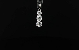 9K WG Lab Grown 1-1.99ct