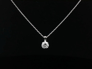 9K WG Lab Grown 0.80ct
