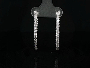Round 9K WG Lab Grown 2-2.99ct