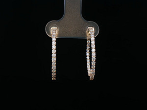 Round 18K YG Lab Grown 1-1.99ct