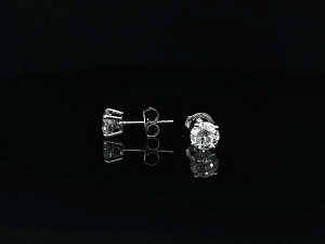 18K WG Natural GIA 1-1.99ct