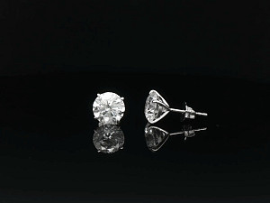 18K WG Lab Grown IGI 5-5.99ct