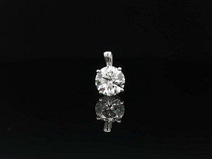 9K WG Lab Grown IGI 3-3.99ct