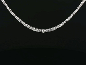 18K WG Natural 7.00ct