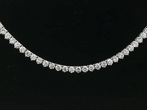 9K WG Lab Grown 17.00ct