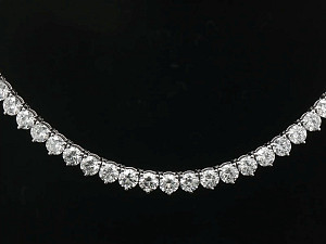 9K WG Lab Grown 32.00ct