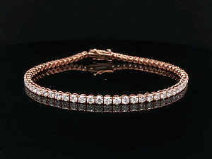 9K Rose Gold Lab Grown 4.00ct