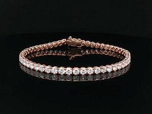 9K Rose Gold Lab Grown 7.00ct