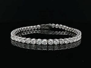 18K WG Lab Grown 10.00ct