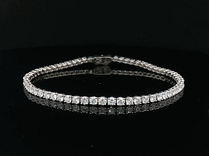 9K WG Lab Grown 4.00ct